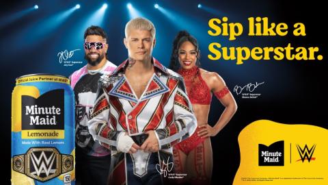 Minute Maid Official Juice Partner of WWE