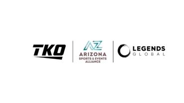TKO, Arizona Sports & Events Alliance and Legends Global